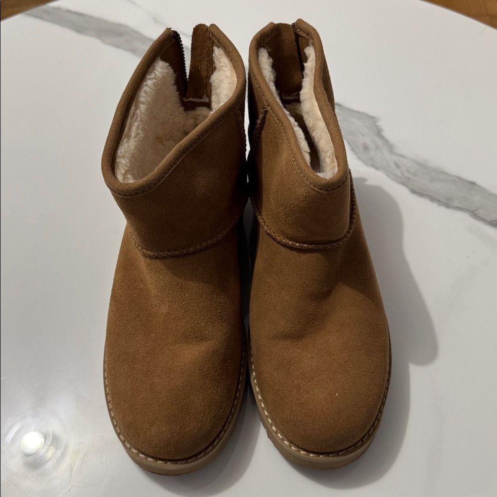 UGG Classic Mini with Logo Zip